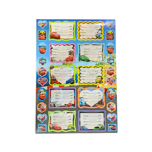 [MX2214] ETIQUETTE SCOLAIRE MONAMIX MX2214