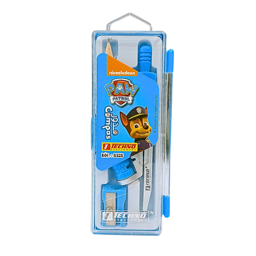 [TE5325] COMPAS TECHNO ECOLIER A BAGUE 3 PCS