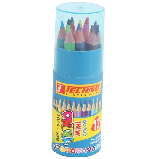 [TE5781] CRAYON COULEUR TECHNO TRINO