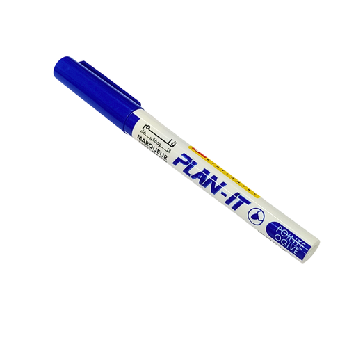[TE7156] MARQUEUR TECHNO BLEU POUR ARDOISE 7156