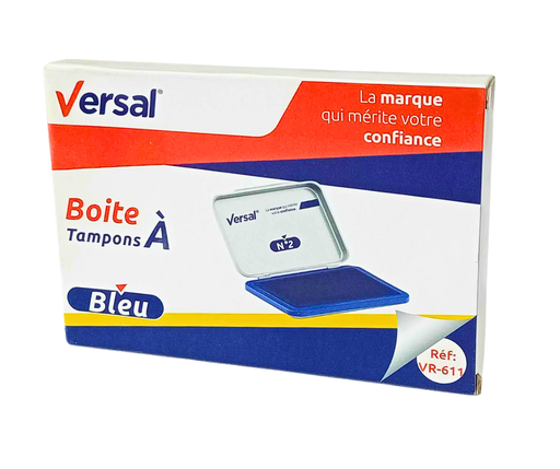 [VR121] BOITE A TAMPON VERSAL BLEU VR121