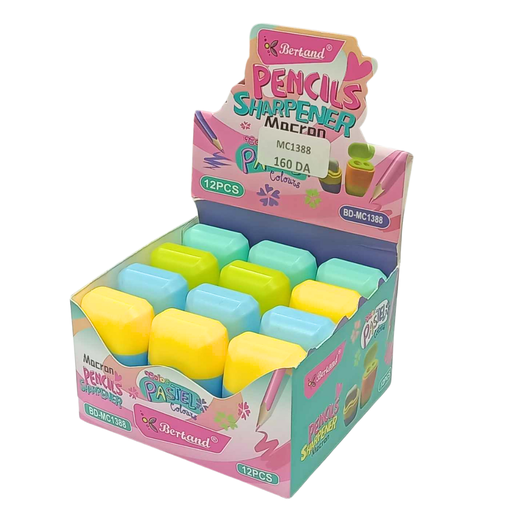 [MC1388] GOMME BLANCHE BERTAND +TAILLE CRAYON 1388