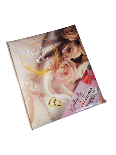 [AL104P] ALBUM WEDDING DAY 104 PHOTOS 13*18 CM