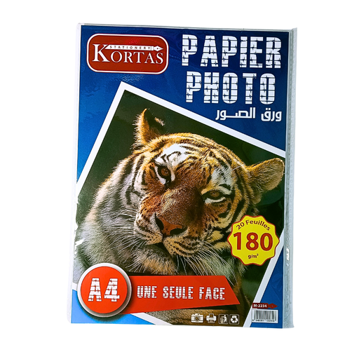 [M2234] PAPIER PHOTO KORTAS 180GRM