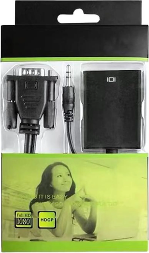 [HDCP] ADAPTATEUR VGA HDMI FULL HD 