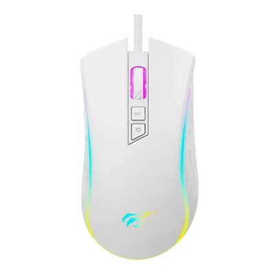 [MS1034] SOURIS HAVIT PROGRAMMABLE GAMER BLANC MS1034