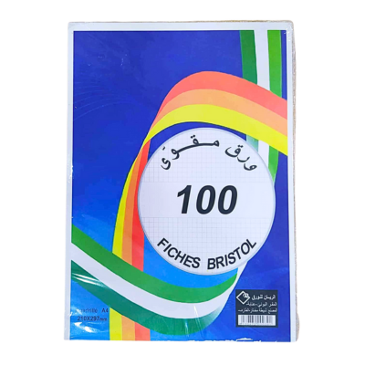 FICHE BRISTOL QUADRILLER A4 RAYEN 100F