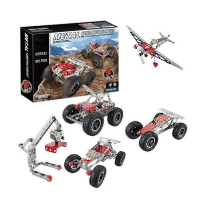 [8695] METAL CONSTRUCTION SET 281 PCS