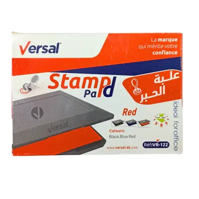 [VR122] BOITE A TAMPON VERSAL ROUGE VR122