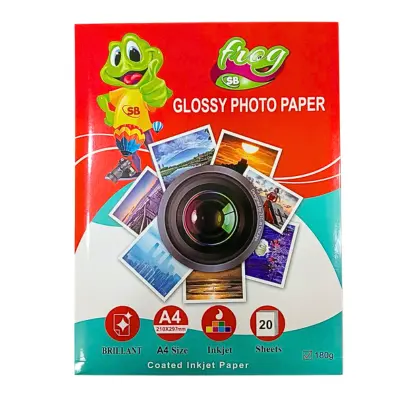 [SB621] PAPIER PHOTO BRILLANT FROG 180 GRM
