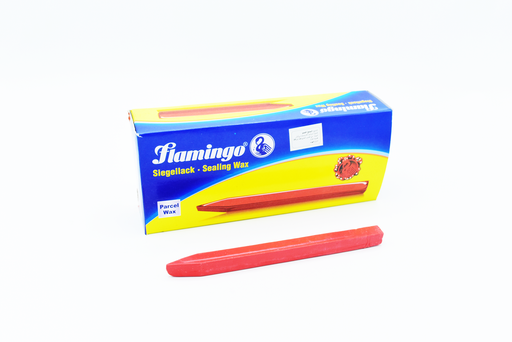 [XXXX0066] CIRE A CACHETER POUR COLIS FLAMINGO ROUGE XXXX0066