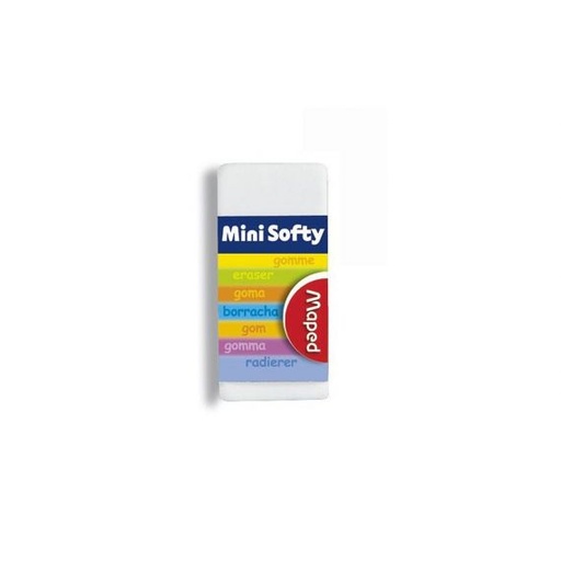 [MA511780] GOMME BLANCHE MAPED SOFTY MINI 511780