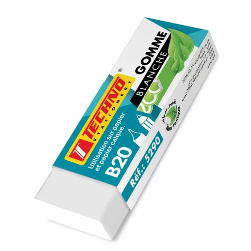 [TE5290] GOMME BLANCHE TECHNO B20 TE5290